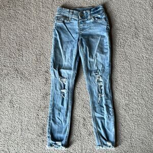 Justice Girls Distressed Jeans!